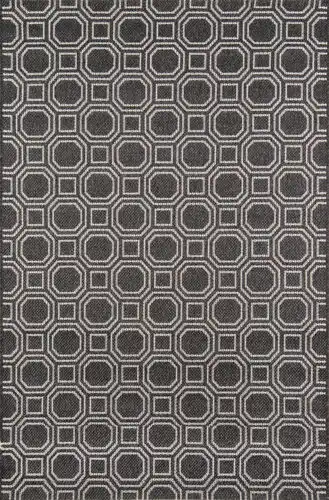 Momeni Downeast DOW-1 Black Power Loomed Synthetic Rug Product Image