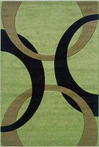 Linon Green Patterned Hilo Rug Product Image