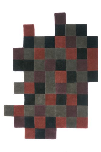 Nanimarquina Red Oddly Shaped Wool Rug 5 Product Image