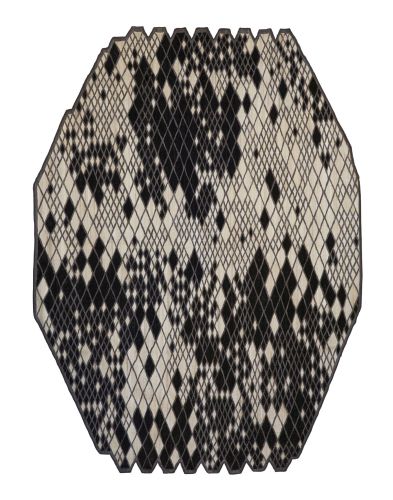Nanimarquina Black Abstract Wool Rug 2 Product Image