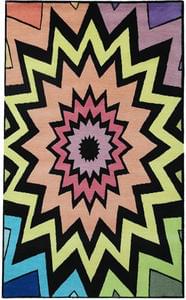 M&M Multi-Colored Designer Abstract Rug Product Image
