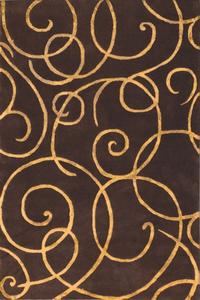 Name:Copper Thread Brown Rug, Item id:18_44-025 (Thumbnail Image)
