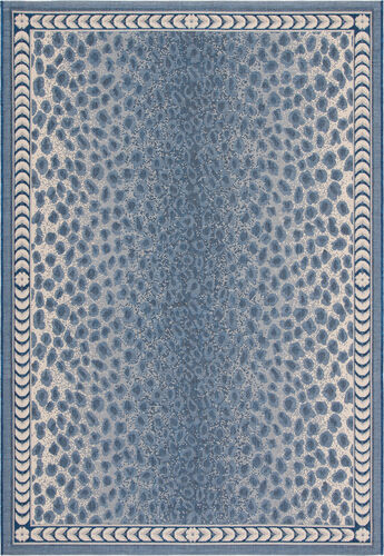 Safavieh Courtyard Collection CY6100 Blue Power Loomed Synthetic Rug Product Image