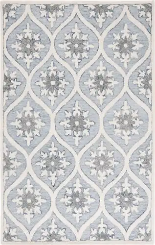 Safavieh Metro Collection MET102M Gray Hand Tufted Wool Rug Product Image