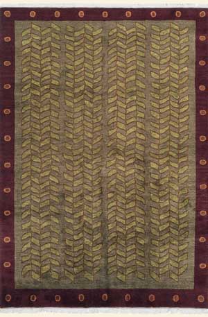 Tibet Rug Company Kelp Green Hand Knotted Tibetan Wool Rug Product Image
