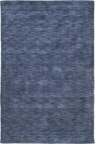 Modern Loom Renaissance Denim Blue Striped Modern Rug Product Image
