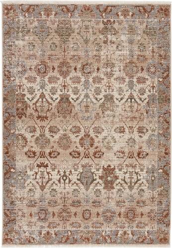 Modern Loom Living Zefira ZFA01 Multi-Colored Power Loomed Synthetic Rug Product Image