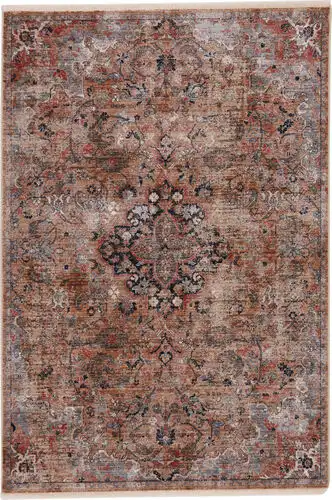 Modern Loom Living Zefira ZFA08 Multi-Colored Power Loomed Synthetic Rug Product Image