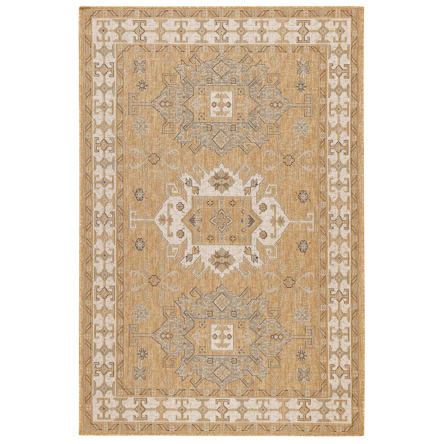 Liora Manne Carmel Low Profile  Easy Care Indoor/Outdoor Woven Rug-Traditional, Oriental, Global, Tr Product Image