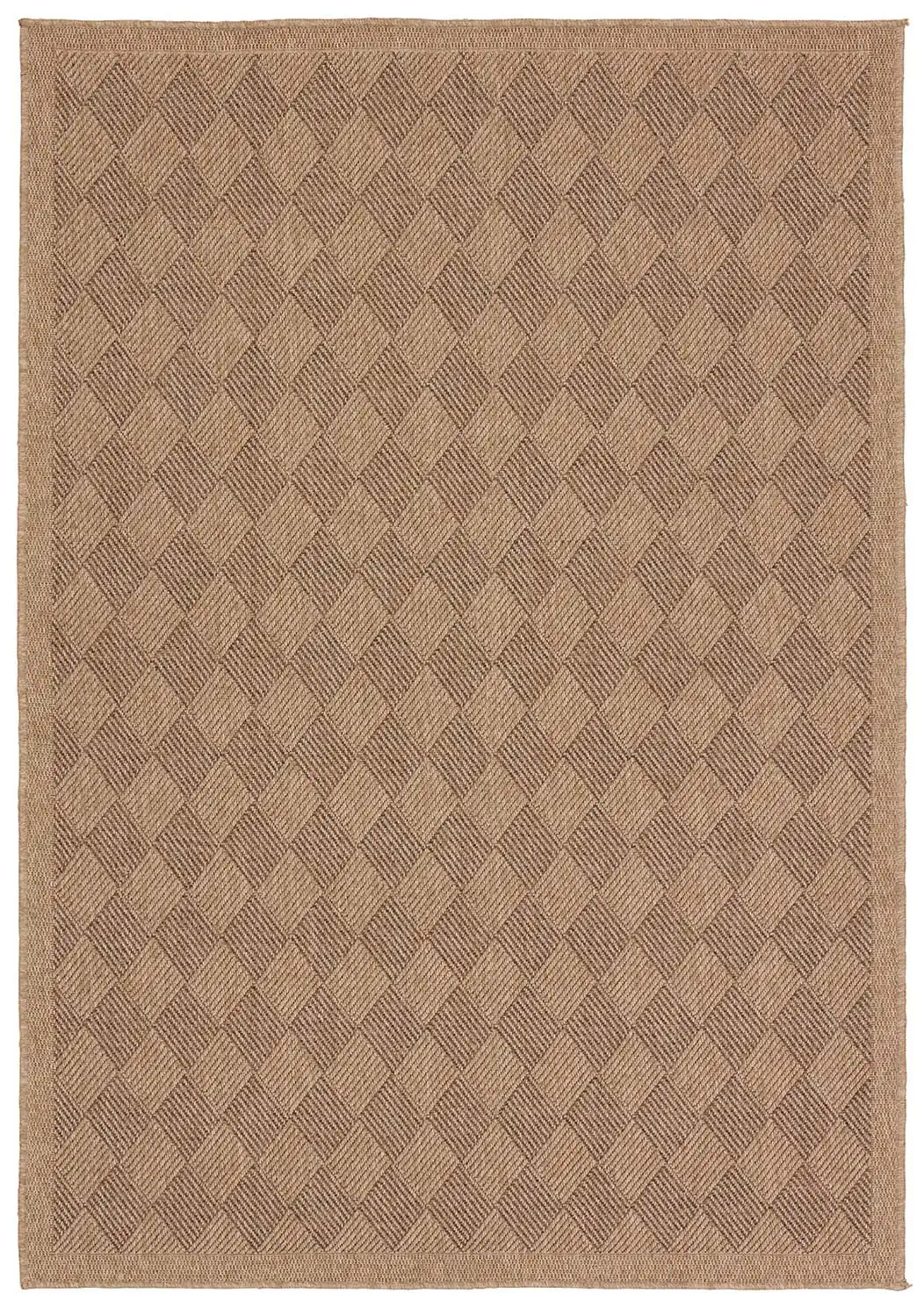 Vibe by Jaipur Living Amanar Indoor/Outdoor Tribal Brown Area Rug  Product Image