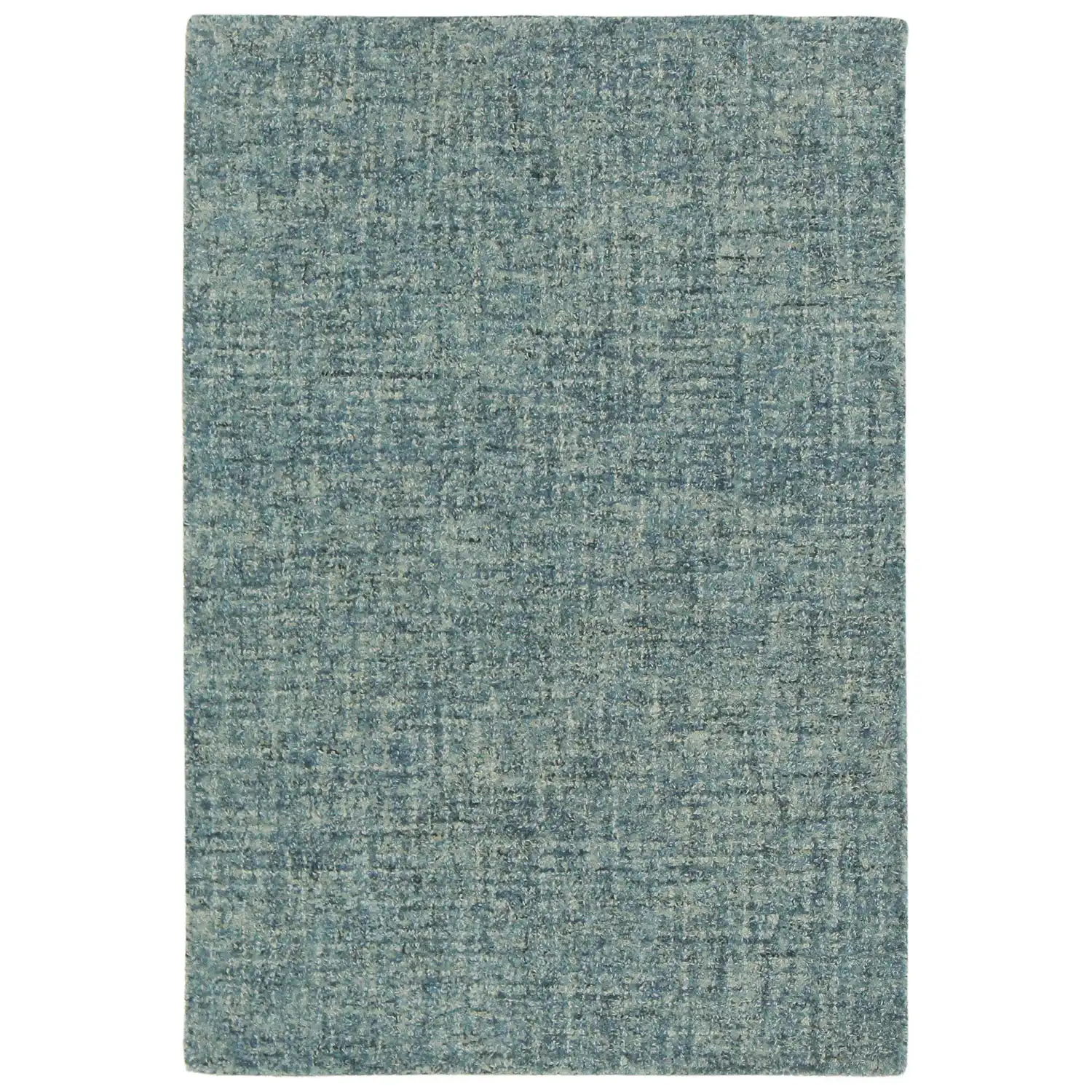 Liora Manne Savannah Plush Wool  Rectangular Indoor Rug-Solid, Fantasy Blue  Product Image
