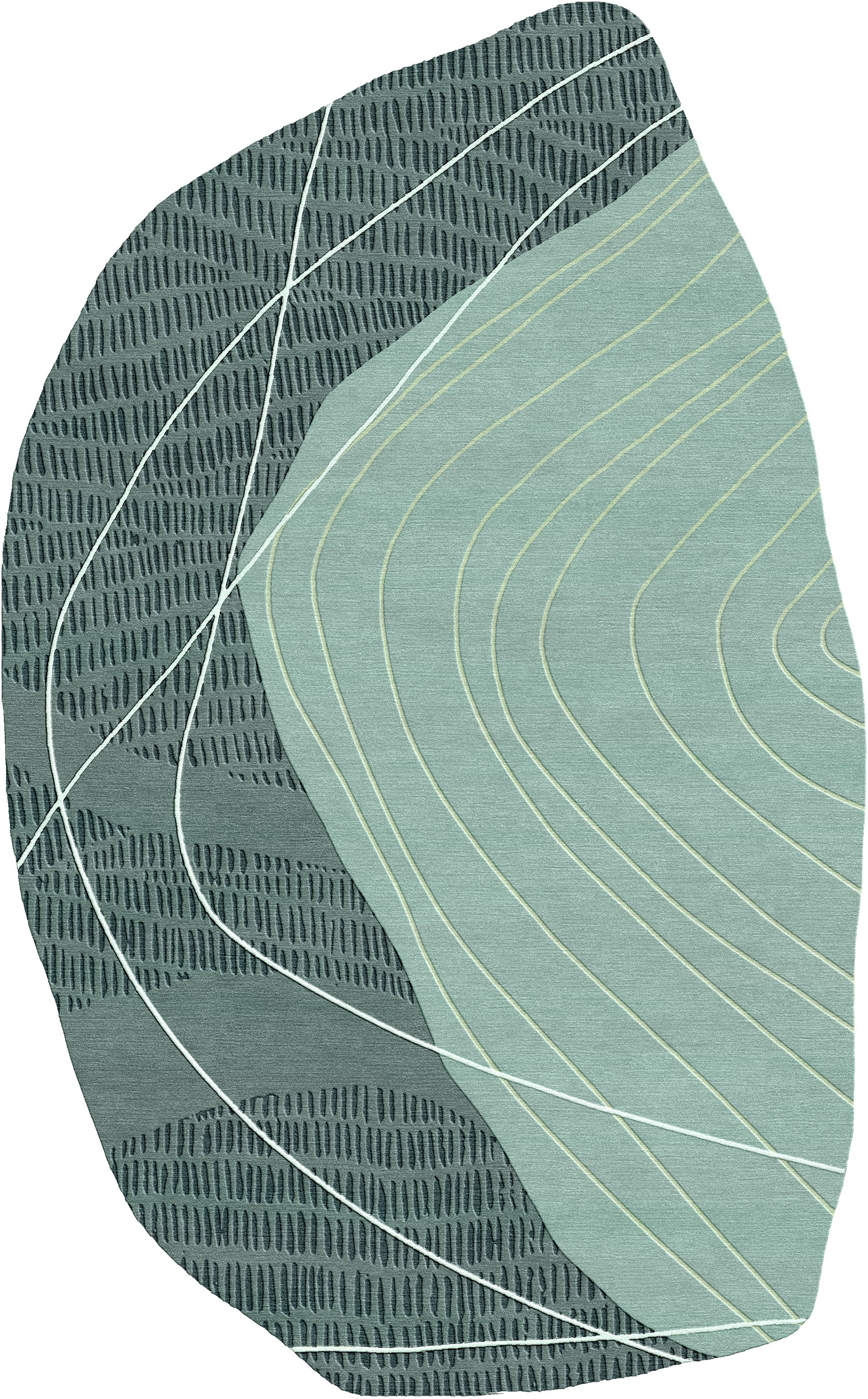 Formations V Odd Shaped Area Rug Product Image