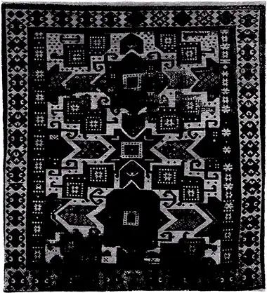 Hachloo A Wool Hand Knotted Tibetan Rug Product Image