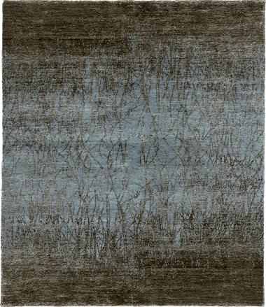 Immersion A Silk Wool Hand Knotted Tibetan Rug Product Image