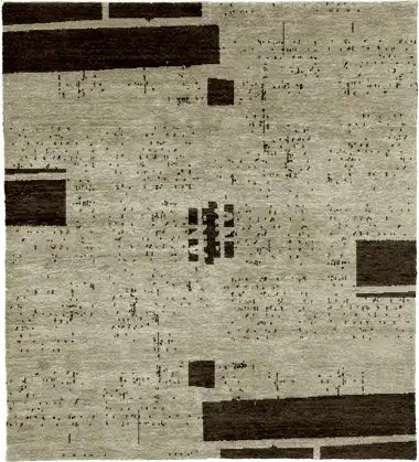 Into A Wool Hand Knotted Tibetan Rug Product Image