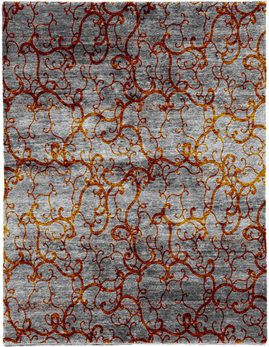 Styx A Silk Wool Hand Knotted Tibetan Rug Product Image
