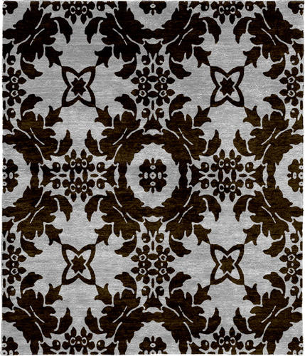 Repose C Silk Hand Knotted Tibetan Rug Product Image