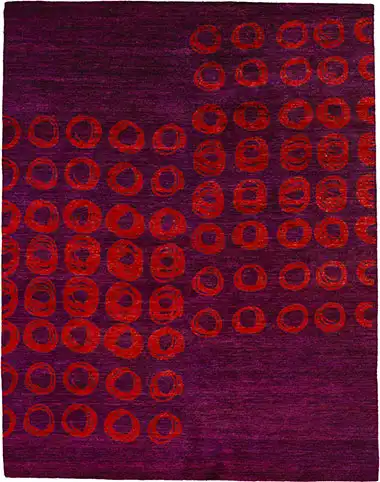 Quechan D Wool Hand Knotted Tibetan Rug Product Image