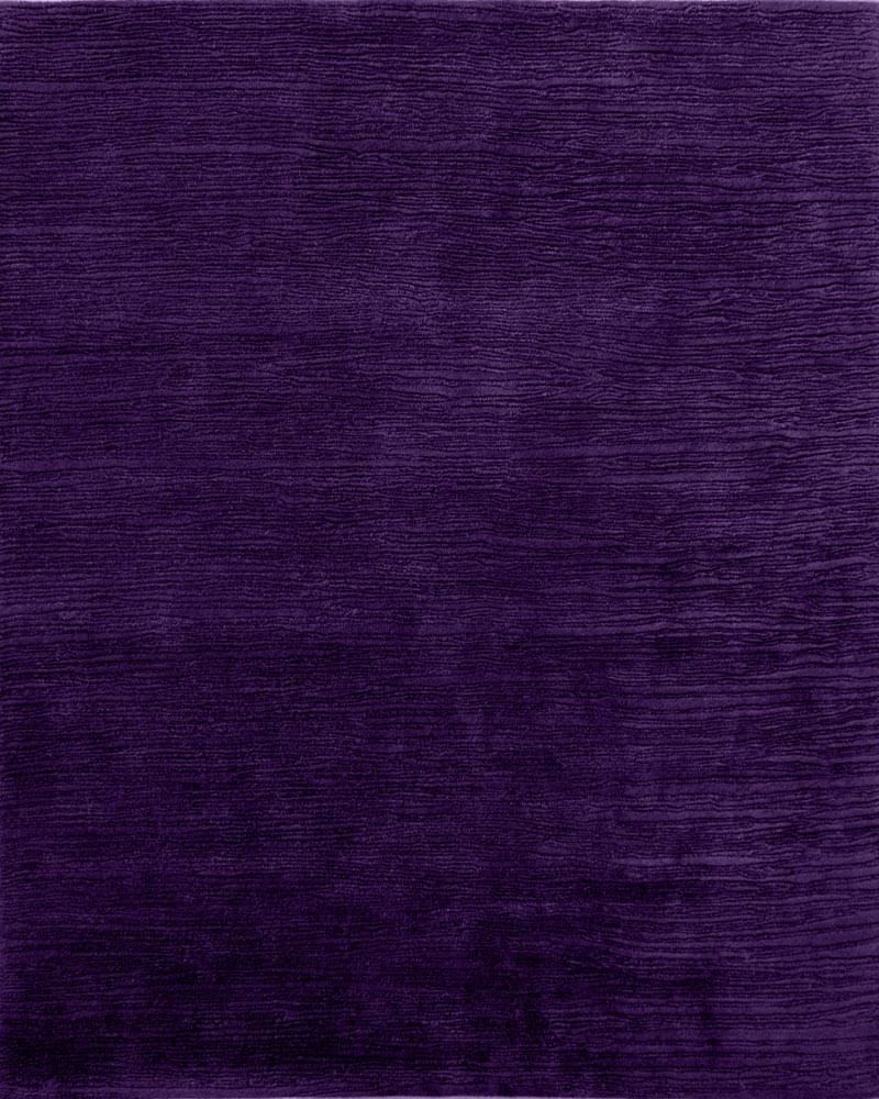 Solid Violet Shore Wool Rug Product Image
