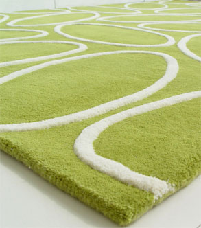 Area Rug Green