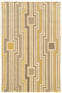 Linon Beige Patterned Rug 31 Product Image