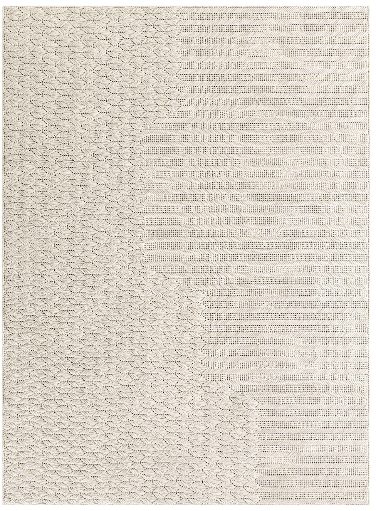 Gandia Blasco Chaddar Rug White Product Image