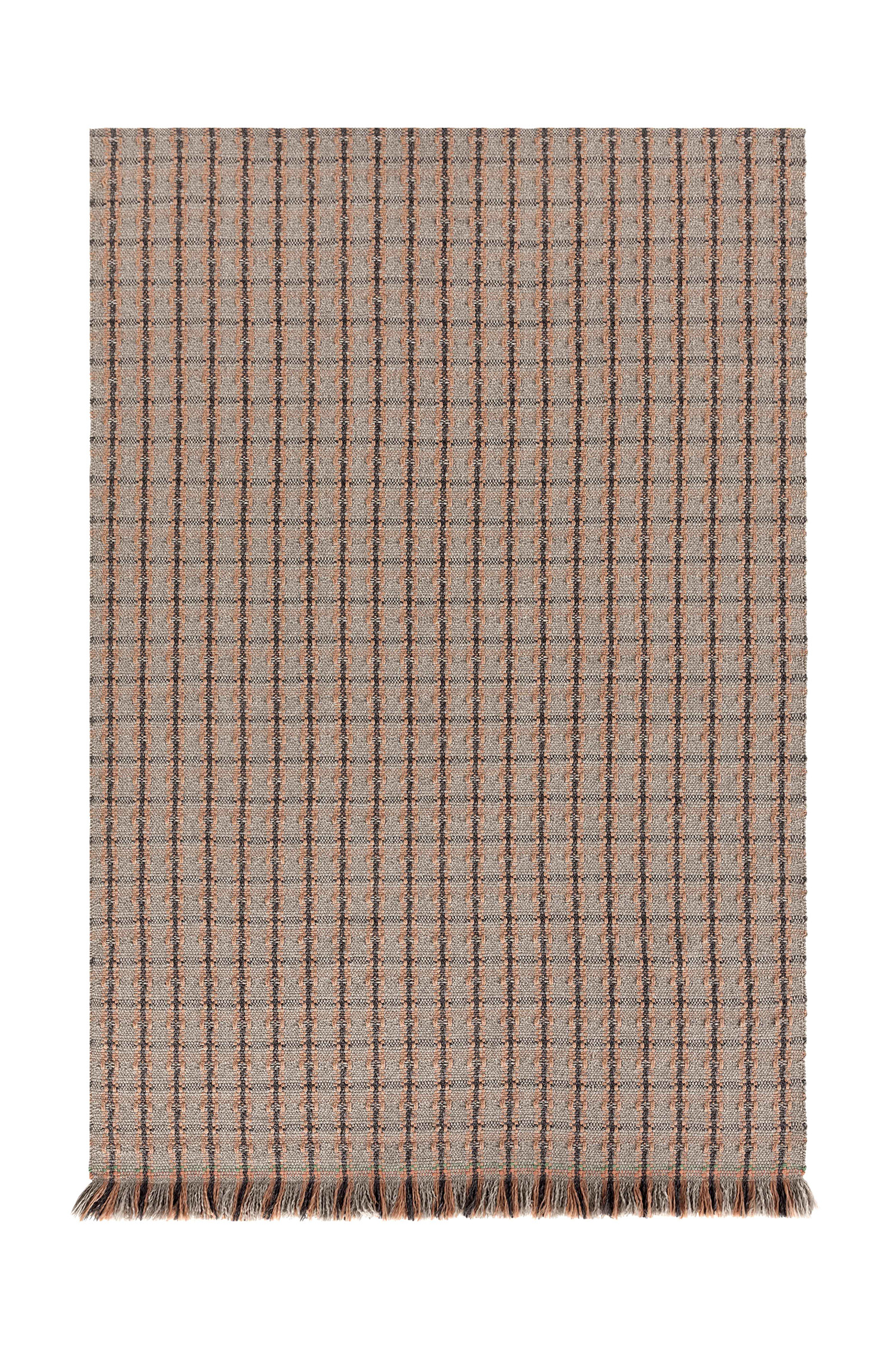 Gandia Blasco Garden Layers Rug Taupe Orange Product Image