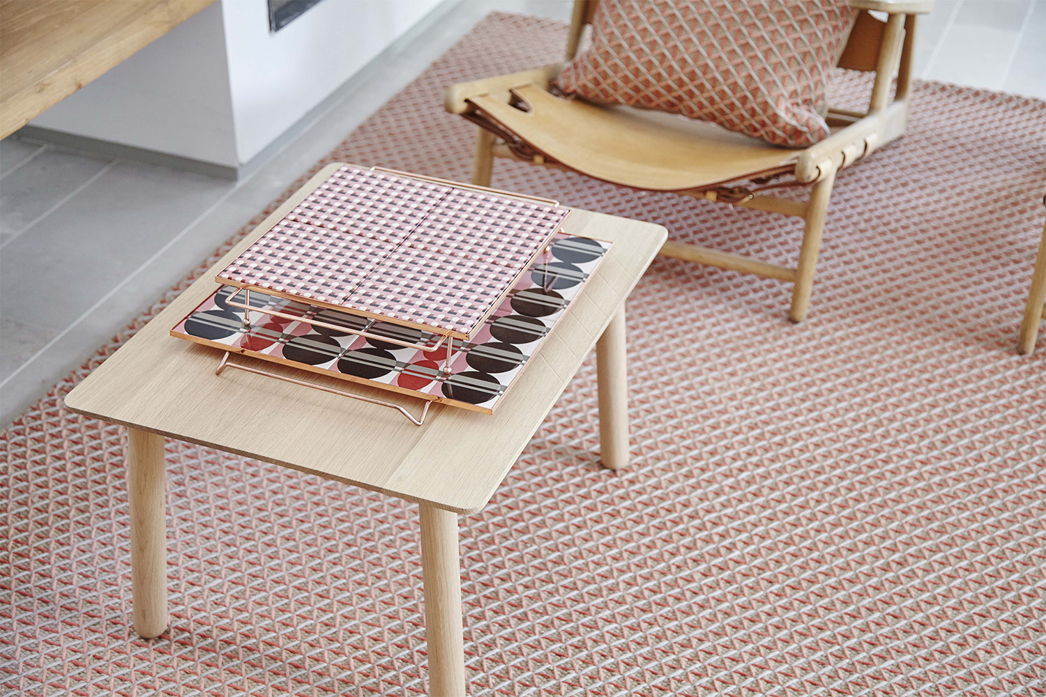 Gandia Blasco Raw Rug Pink Product Image