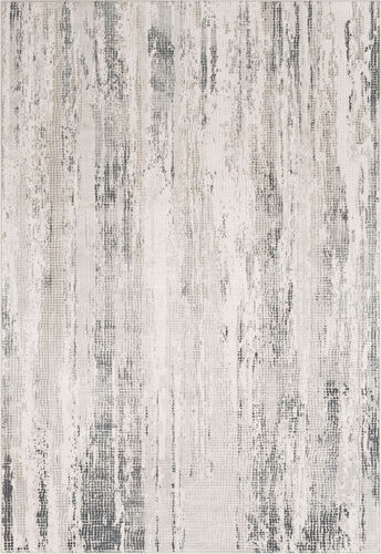 Surya Aisha AIS-2304 Medium Gray Silk Abstract Rug Product Image