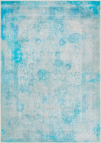 Surya Aaronnie AAI-2305 Sky Blue Synthetic Natural Fiber Rug Product Image