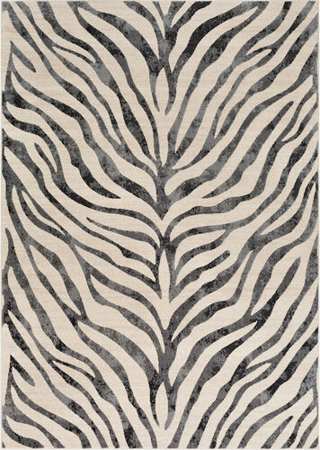 Surya City CIT-2300 Taupe Abstract Cow Hide Rug Product Image