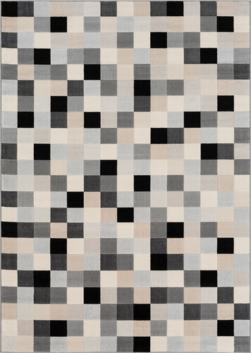 Surya City CIT-2309 Light Gray Abstract Synthetic Rug Product Image