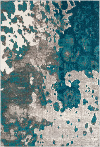 Surya Rafetus ETS-2324 Teal Synthetic Abstract Rug Product Image