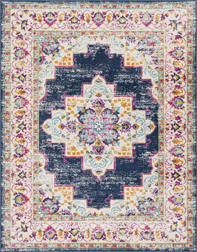 Modern Loom Albertram ALM-2303 Multi-Colored Power Loomed Synthetic Rug Product Image