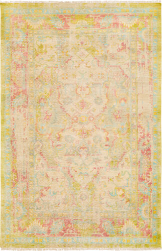 Surya Festival FVL-1000 Lime Wool Traditional Rug Product Image