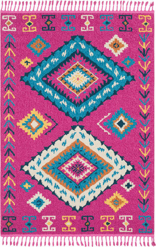 Surya Love LOV-2301 Bright Pink Transitional Abstract Rug Product Image