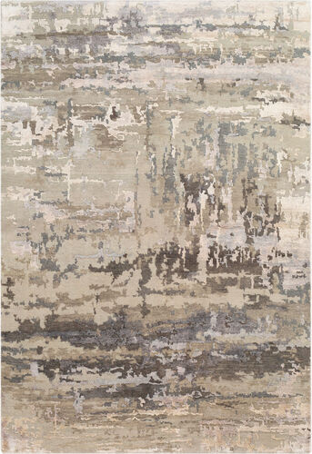 Surya Arte RTE-2303 Light Gray Wool Abstract Rug Product Image