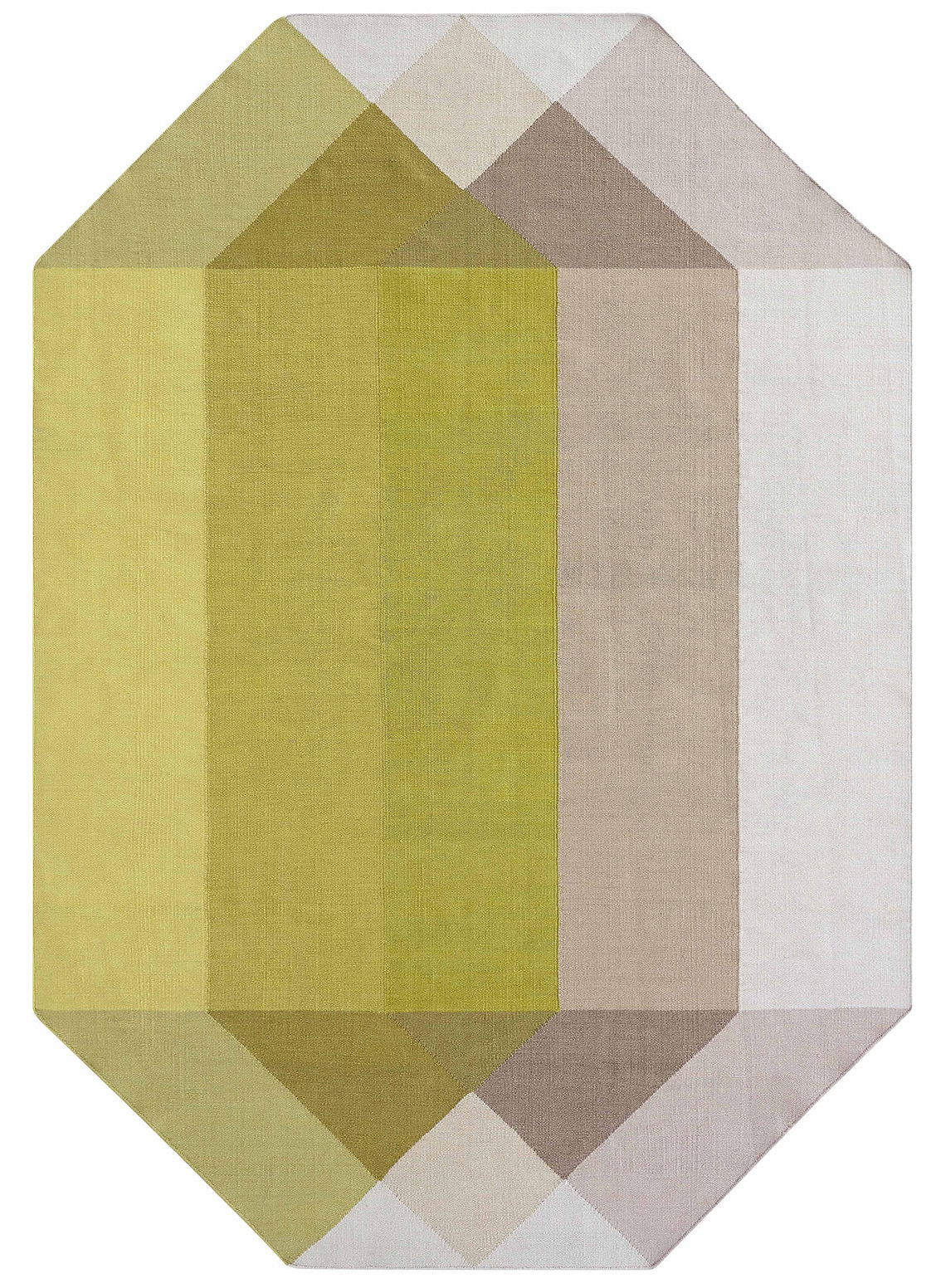 Gandia Blasco Diamond Rug Pink Yellow Product Image