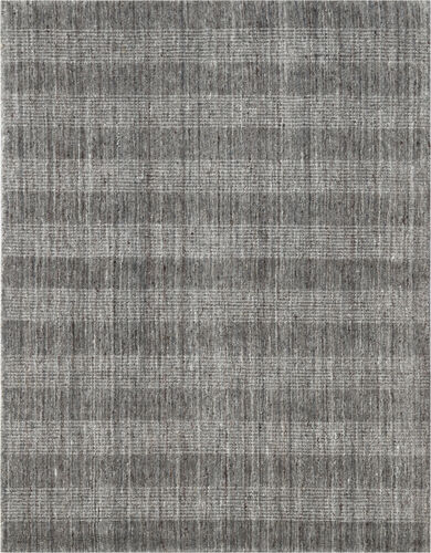 Modern Loom Brooklyn Gray Hand Woven Silk Rug Product Image