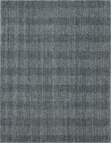 Modern Loom Brooklyn Blue Hand Woven Silk Rug Product Image