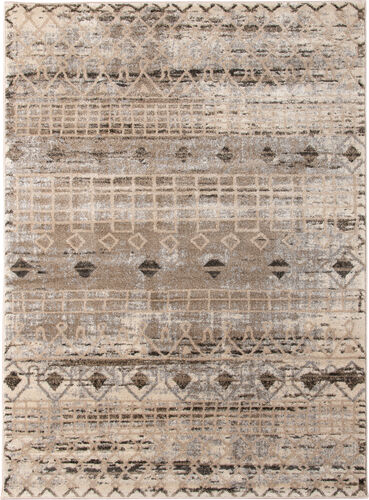 Modern Loom Caribe Brown Power Loomed Synthetic Rug Product Image