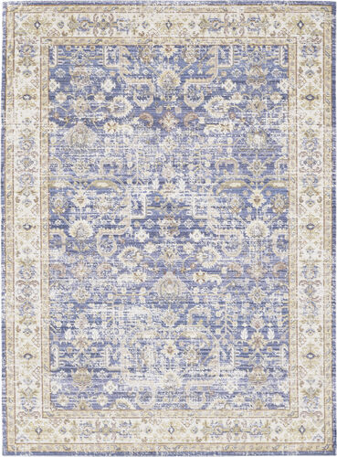 Modern Loom Century Blue Power Loomed Synthetic Rug Product Image