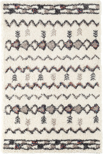 Modern Loom Denver Beige Shag Synthetic Rug Product Image