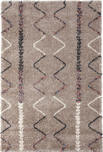 Modern Loom Denver Brown Shag Synthetic Rug Product Image