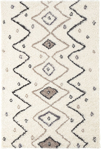 Modern Loom Denver Beige Shag Synthetic Rug Product Image