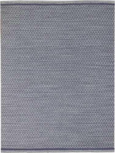 Modern Loom Loft Blue Flatweave Wool Rug Product Image