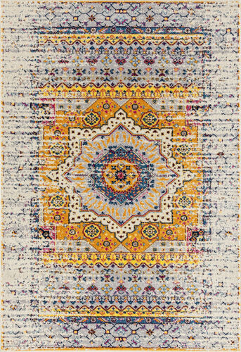 Modern Loom Manhattan Multi-Colored Power Loomed Synthetic Rug Product Image