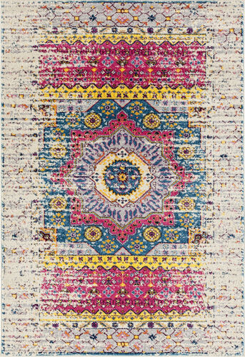 Modern Loom Manhattan Multi-Colored Power Loomed Synthetic Rug Product Image