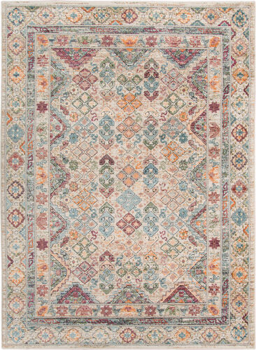 Modern Loom Xavier Multi-Colored Power Loomed Synthetic Rug Product Image