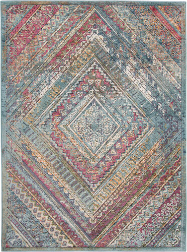 Modern Loom Xavier Multi-Colored Power Loomed Synthetic Rug Product Image